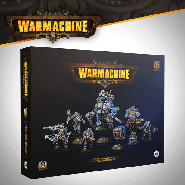Warmachine: Cygnar Gravediggers Command Starter - Pre-ORDER