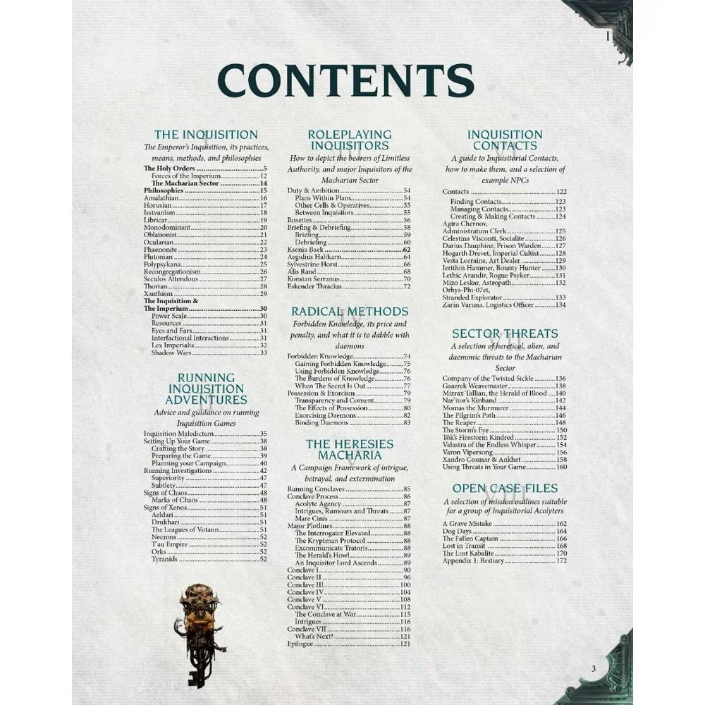 Warhammer 40k RPG Imperium Maledictum Inquisition GMs Guide