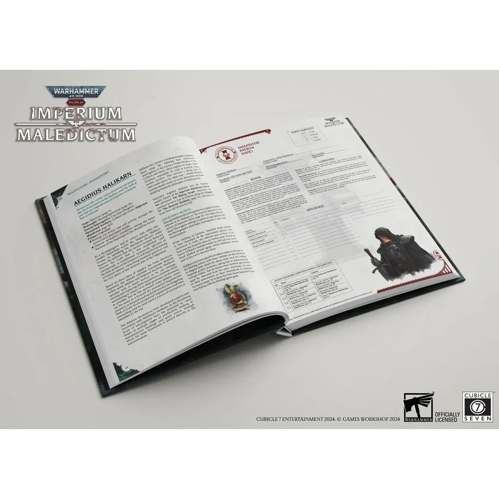 Warhammer 40k RPG Imperium Maledictum Inquisition GMs Guide