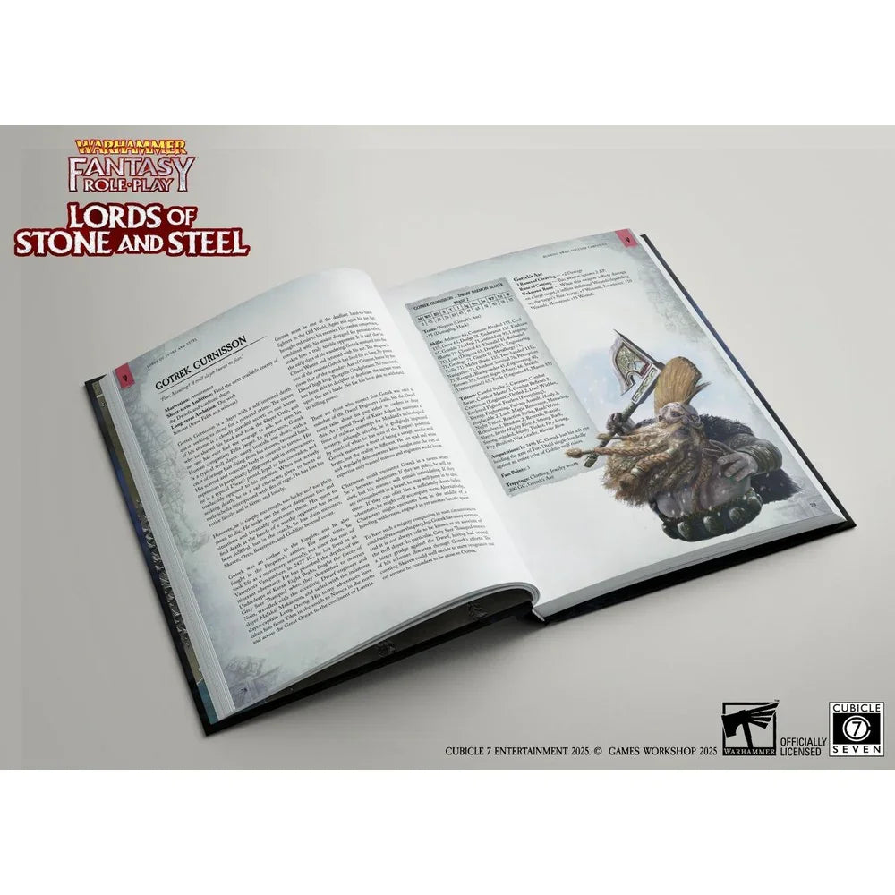 Warhammer Fantasy Roleplay: Lords of Stone and Steel