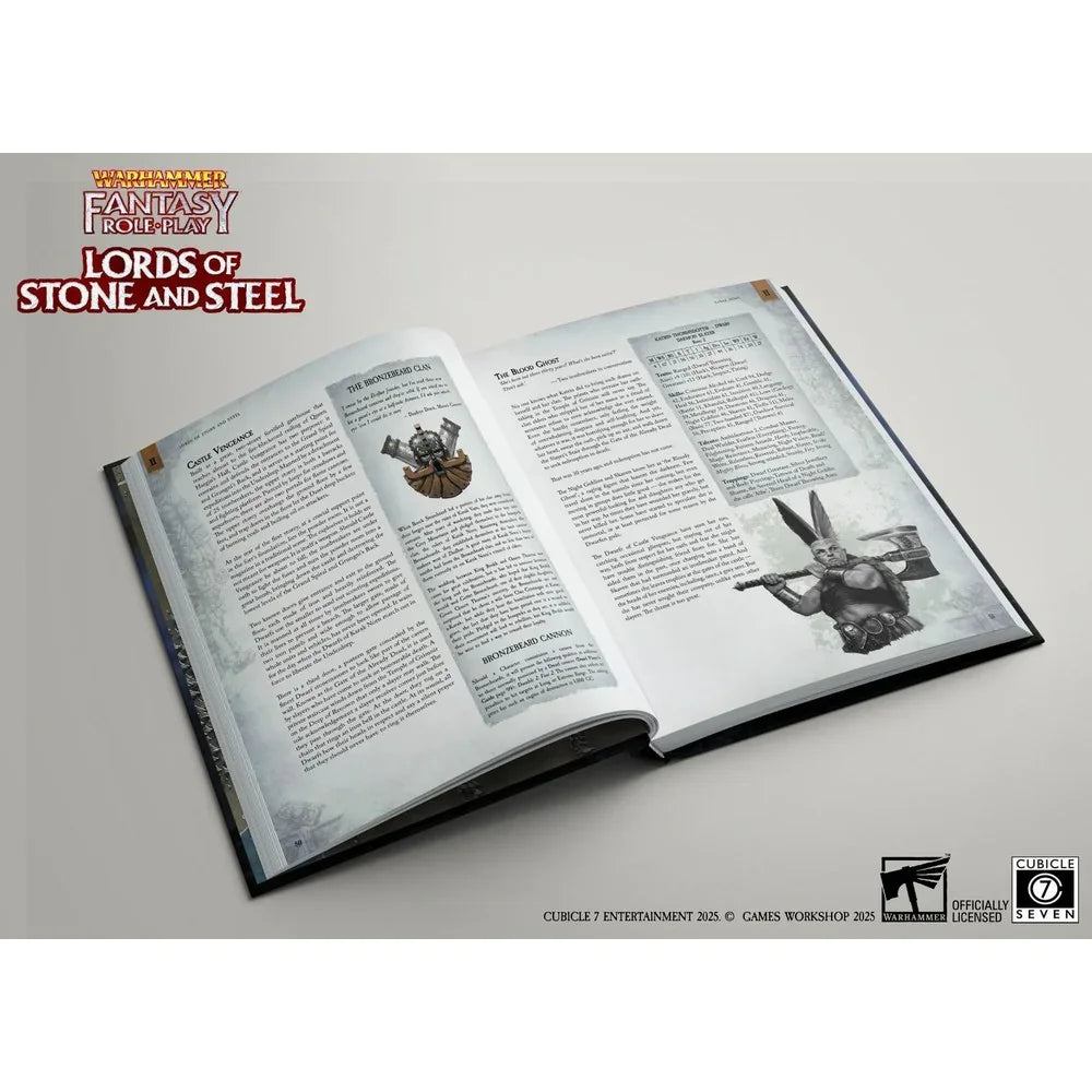 Warhammer Fantasy Roleplay: Lords of Stone and Steel