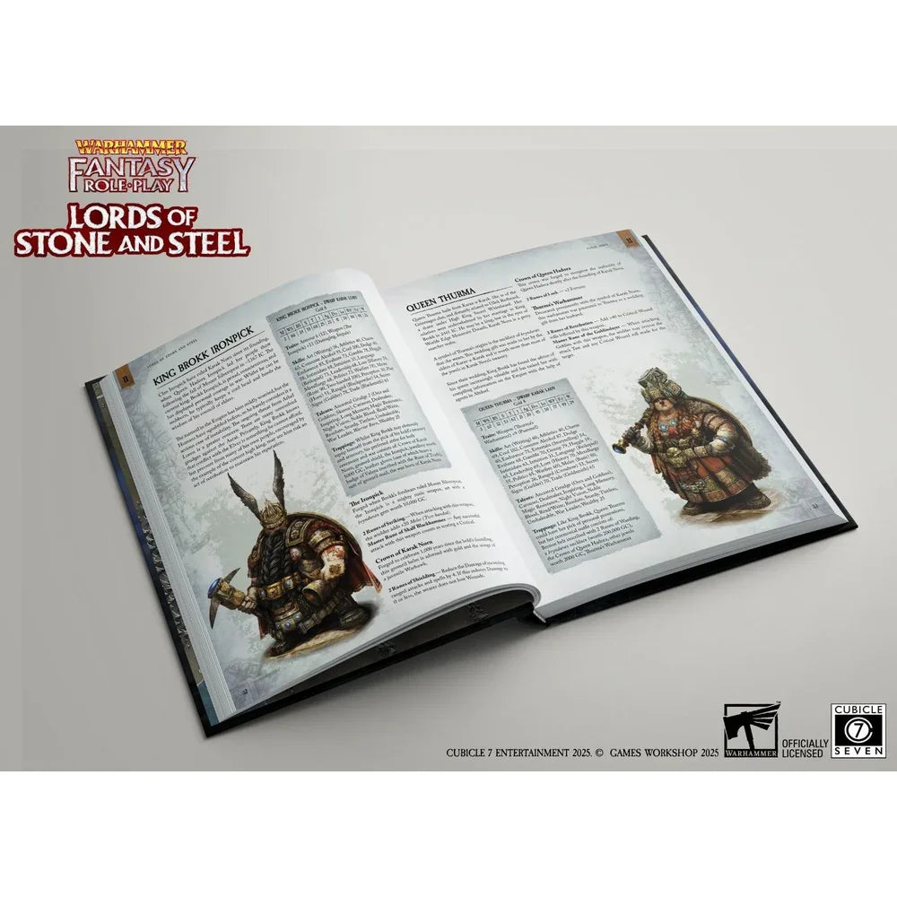 Warhammer Fantasy Roleplay: Lords of Stone and Steel