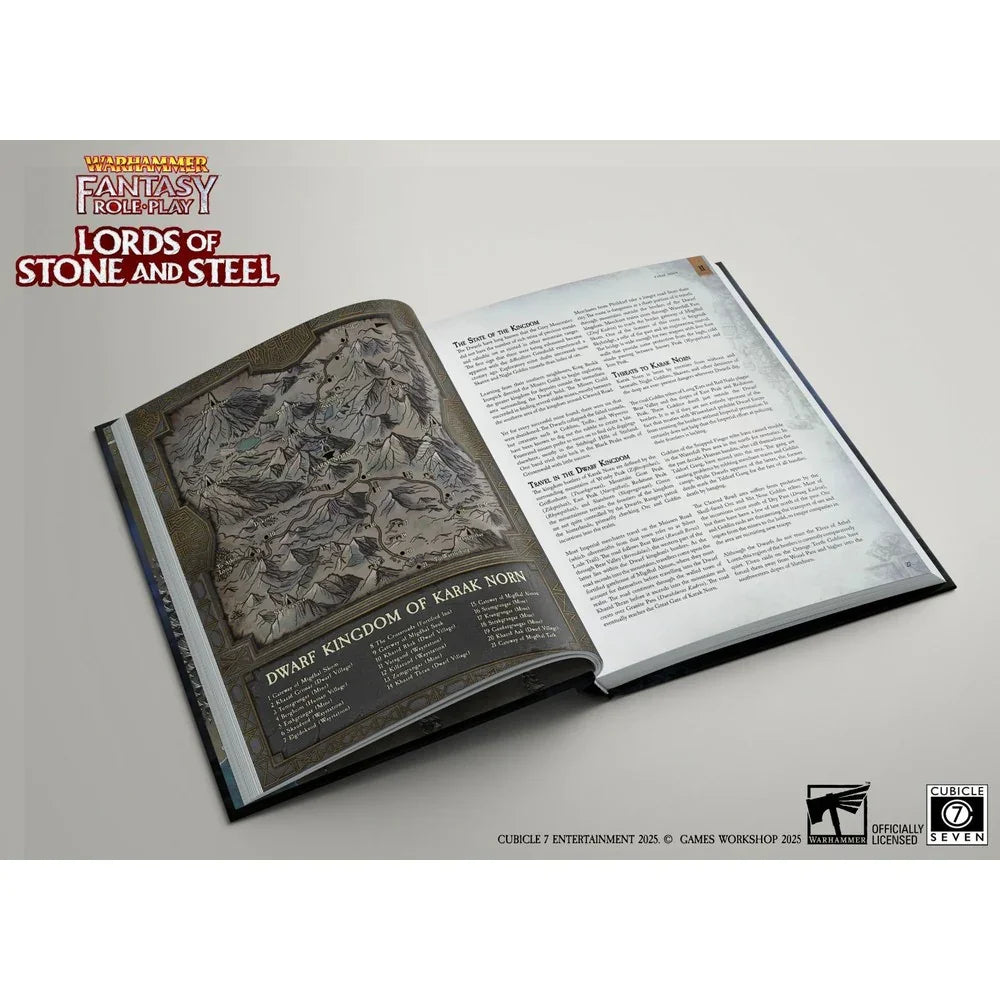 Warhammer Fantasy Roleplay: Lords of Stone and Steel