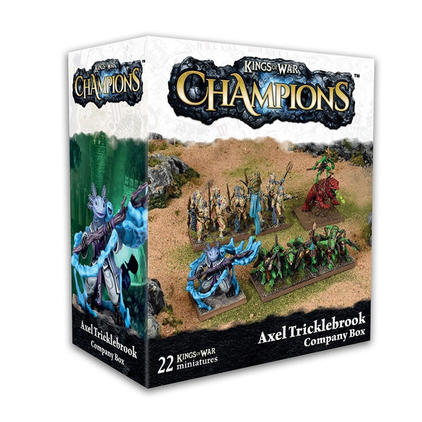 Kings of War Champions - Axel Tricklebrook Company Box - Pre-Order