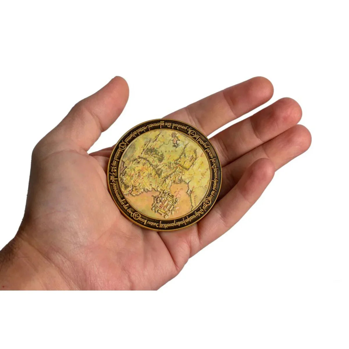 Lord of the Rings: Middle Earth Map Deluxe Coin
