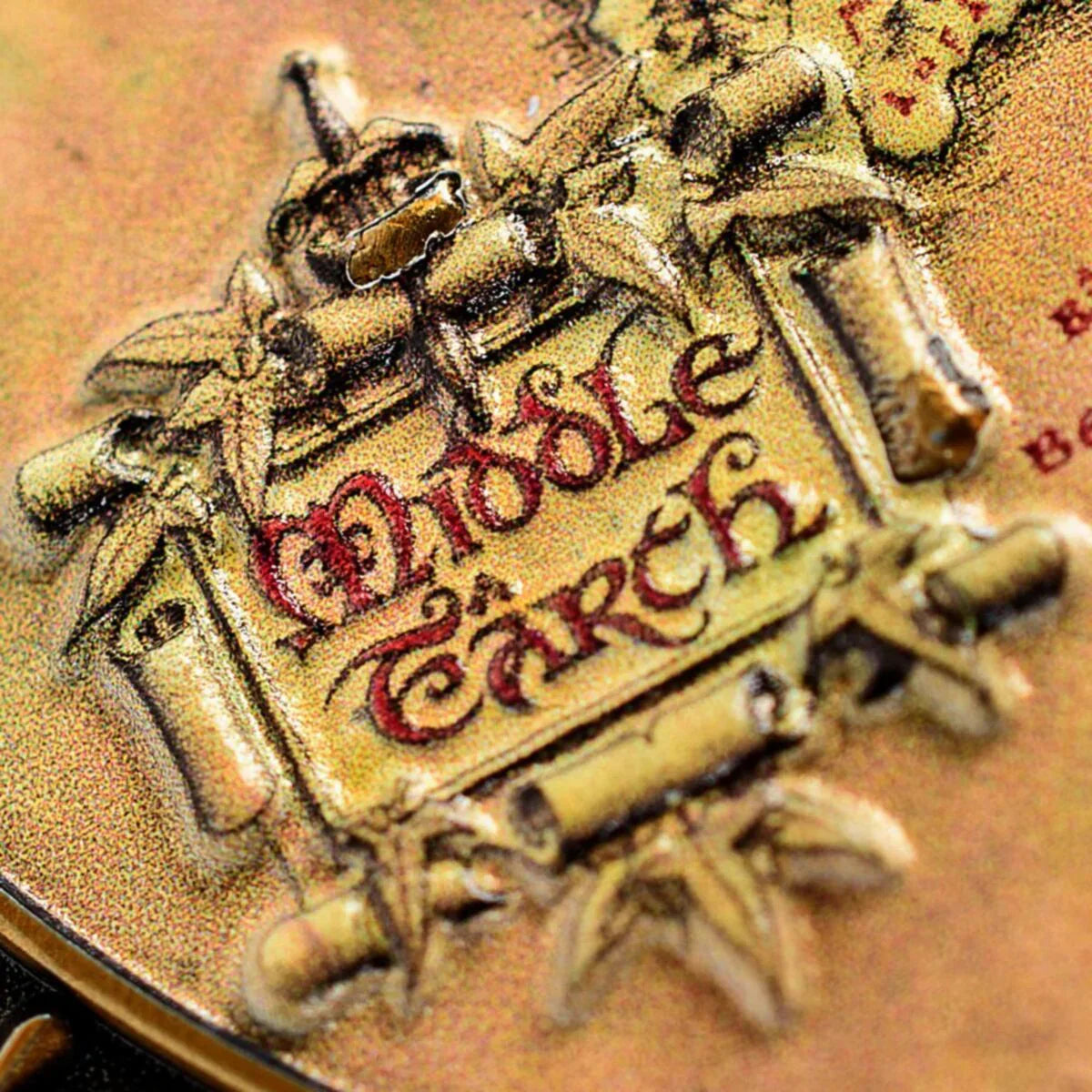 Lord of the Rings: Middle Earth Map Deluxe Coin