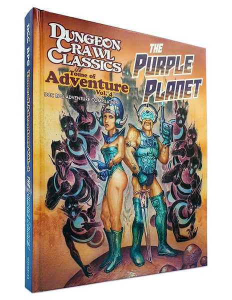 Dungeon Crawl Classics - DCC RPG Tome of Adventure Volume 4: The Purple Planet