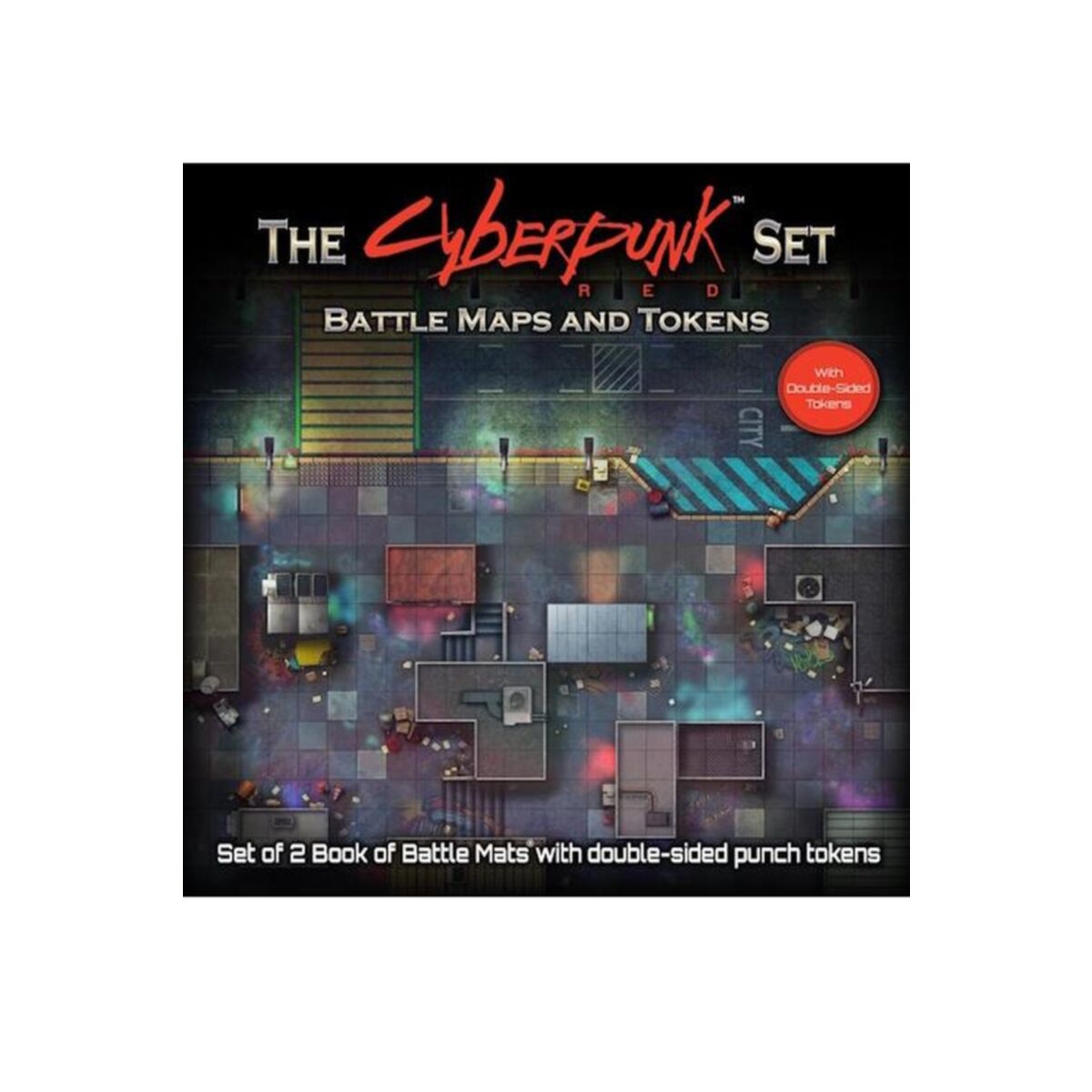 Cyberpunk Book BattleMat Tokens CyberpunkRED