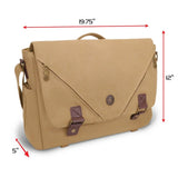 ENHANCE Venturer's Canvas Messenger Bag