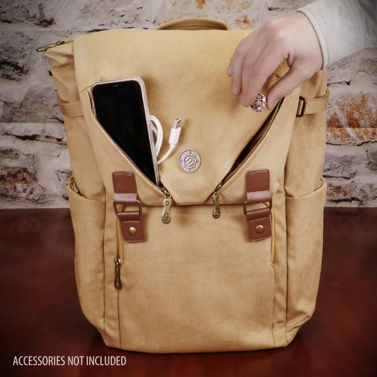 ENHANCE Tabletop Venture RPG Canvas Backpack