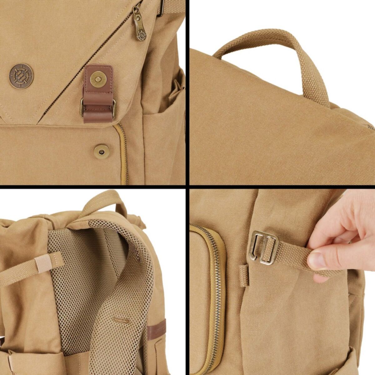 ENHANCE Tabletop Venture RPG Canvas Backpack
