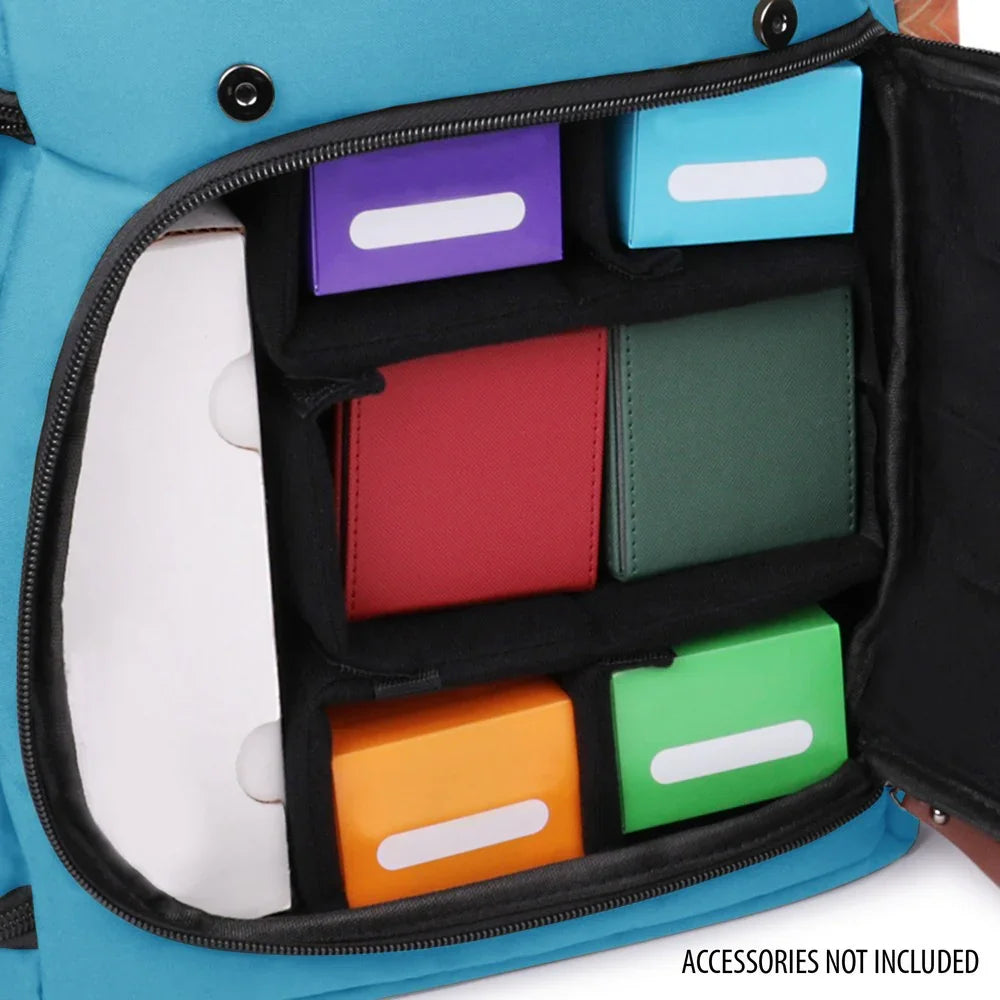 Enhance Designer Edition - Full Size Trading Card Storage Box Backpack - Blue