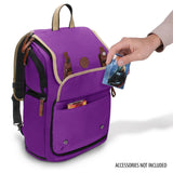 Enhance Designer Edition - Full Size Trading Card Storage Box Backpack - Purple
