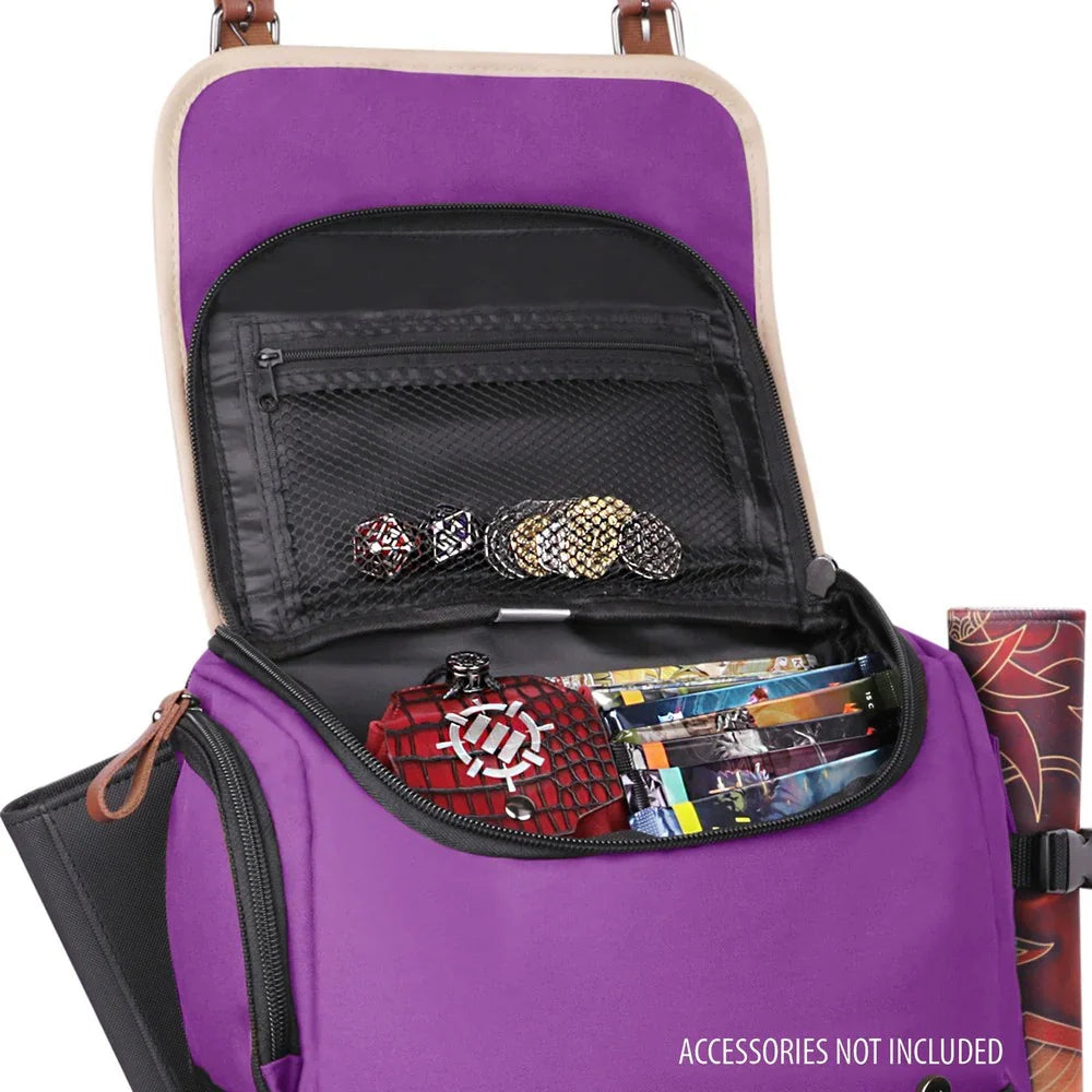 Enhance Designer Edition - Full Size Trading Card Storage Box Backpack - Purple