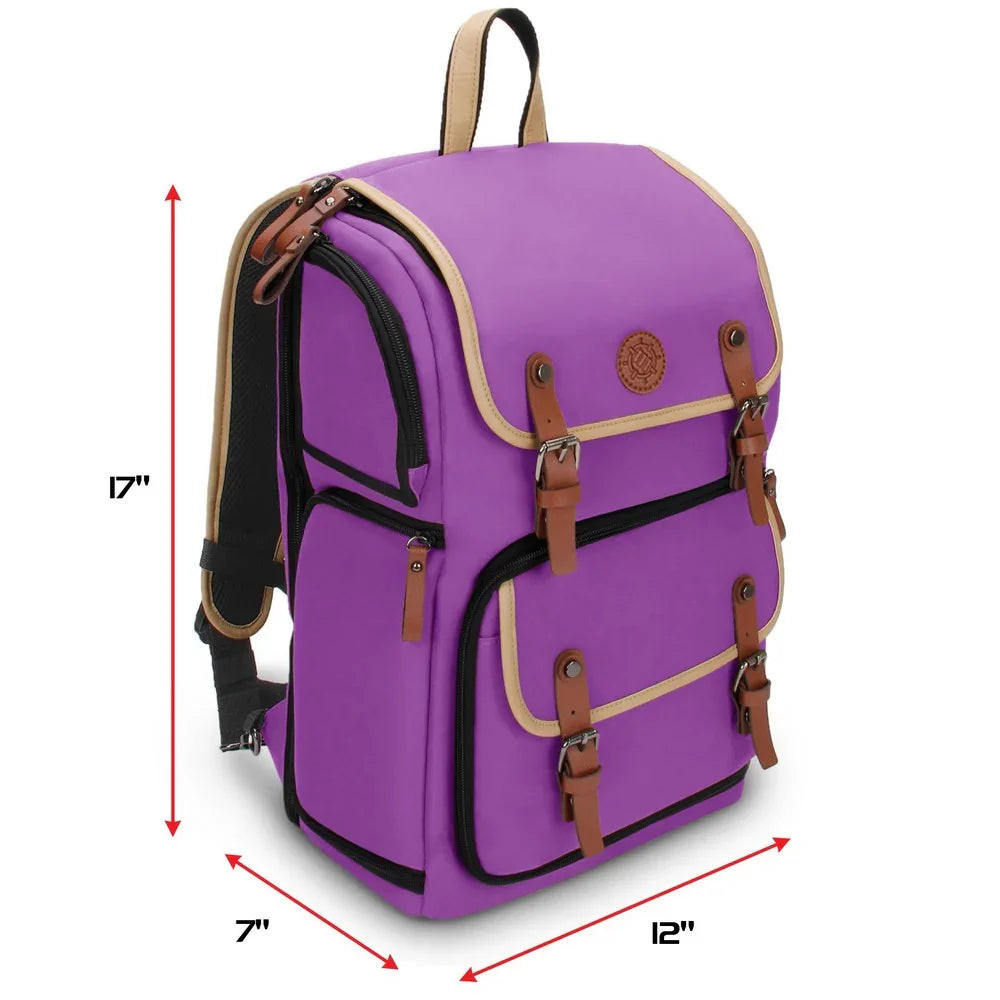 Enhance Designer Edition - Full Size Trading Card Storage Box Backpack - Purple