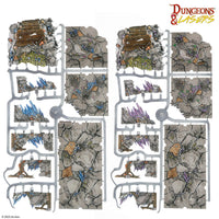Dungeons & Lasers: PrismaCast Pre-Painted Terrain - Deep Mines: Pre-Painted