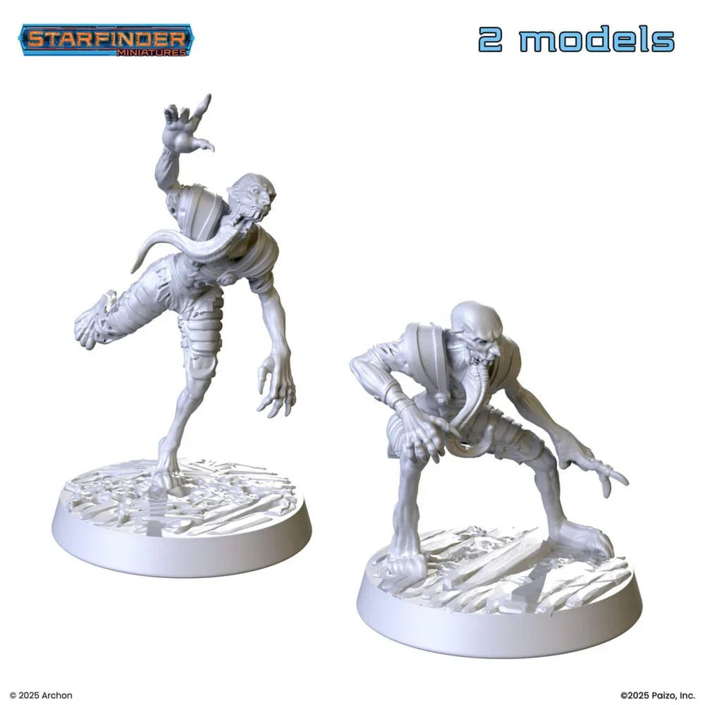 Starfinder Masterclass Miniatures: Void Zombies