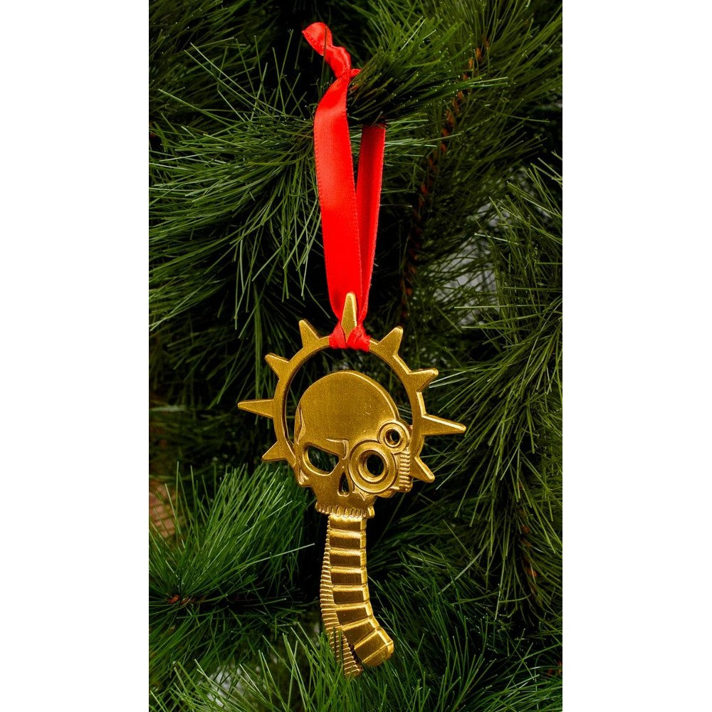 Warhammer Servo Skull with Halo Hanging Decoration
