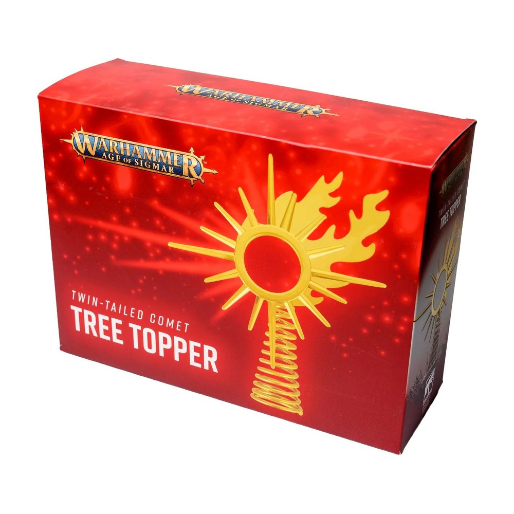Warhammer Twin Tailed Comet Tree Topper