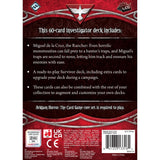 Arkham Horror: The Card Game – Investigator Deck: Miguel de la Cruz