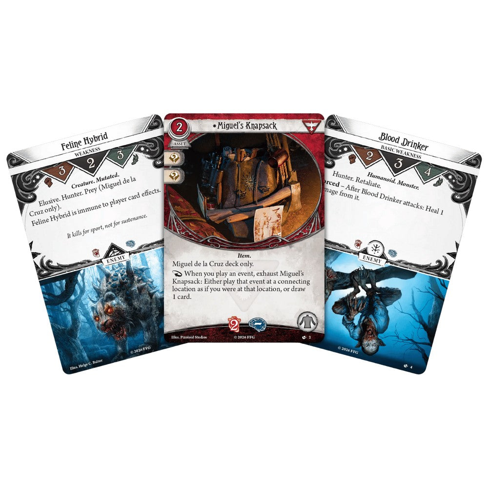 Arkham Horror: The Card Game – Investigator Deck: Miguel de la Cruz
