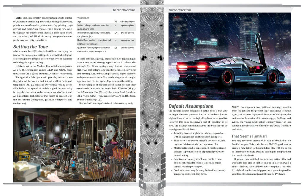N.O.W. The Modern Action Roleplaying Game v1.3