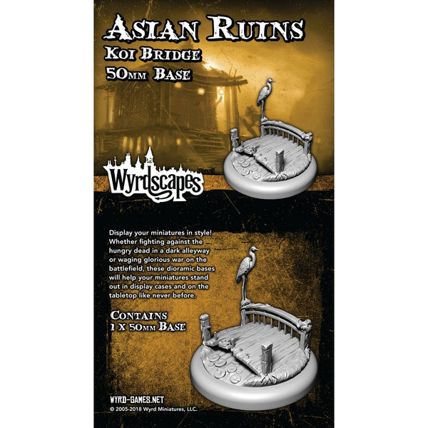 Wyrd Games: Wyrdscapes: Bases: Asian Ruins 50MM I - Bridge
