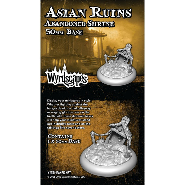 Wyrd Games: Wyrdscapes: Bases: Asian Ruins 50MM II - Ruins