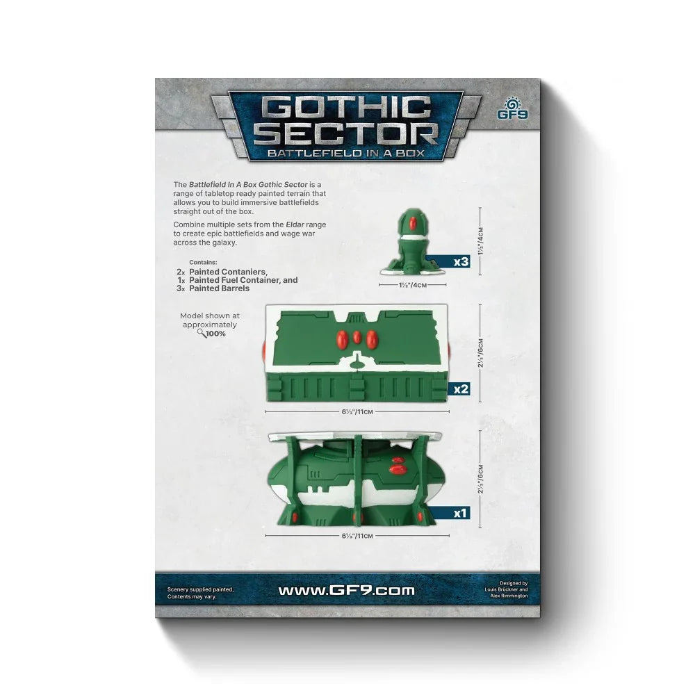 Battlefield in a Box: Gothic Sector – Eldar Scatter Terrain (x6)