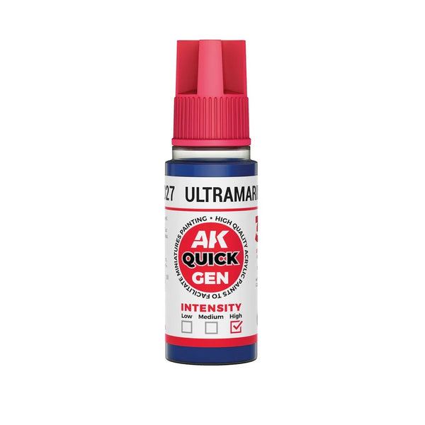 AK Interactive - Quick Gen - Ultramarine Blue 18 ml