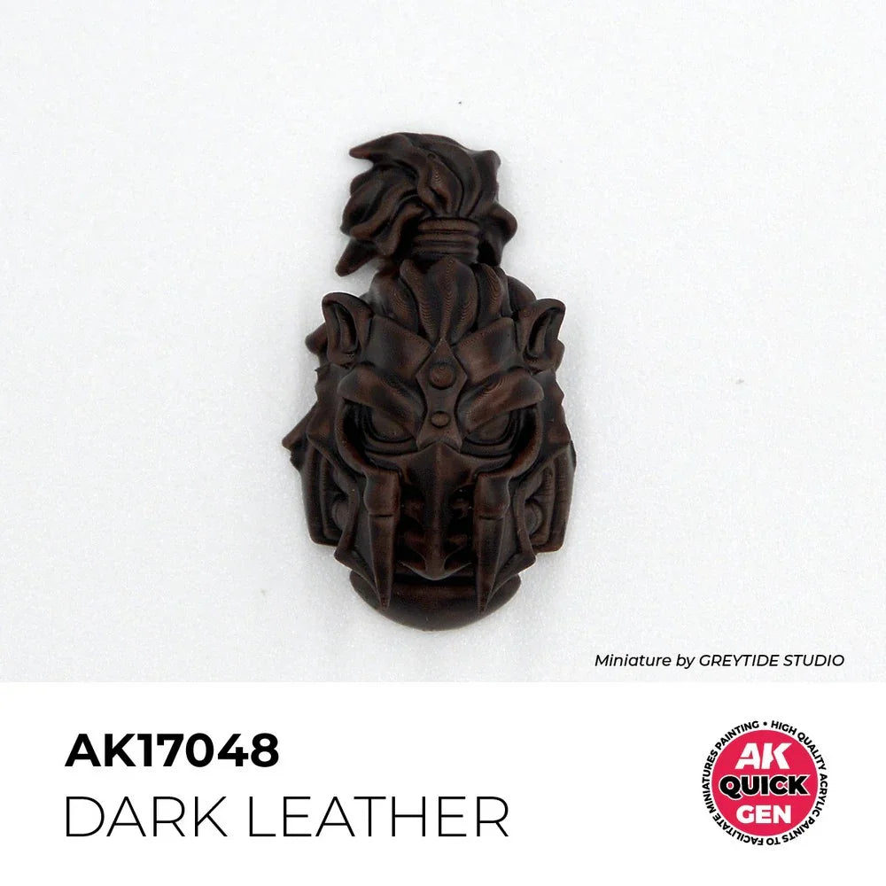 AK Interactive - Quick Gen - Dark Leather 18 ml