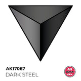 AK Interactive - Quick Gen - Dark Steal 18 ml