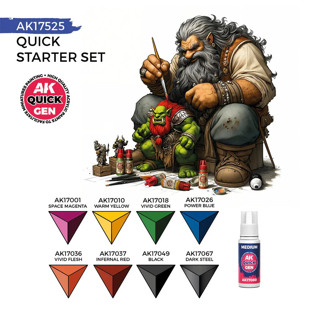AK Interactive - Quick Gen - Quick Starter Set