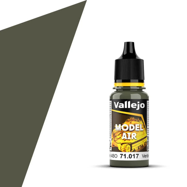 Vallejo 71017 Model Air Russian Green 4BO 18 ml Acrylic Airbrush Paint