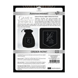 Q Workshop - Game of Thrones - Nights Watch - Dice Pouch