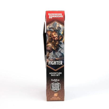 Sirius Dice - D&D Adventure Dice - Fighter - Blue