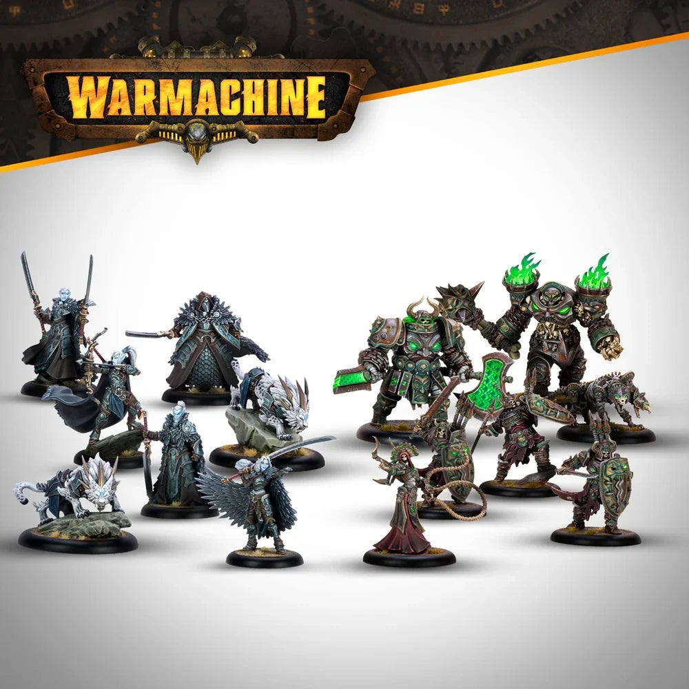 Warmachine: 2 Player Starter: Frozen & Forgotten (Nyss vs Deathless HIPS)