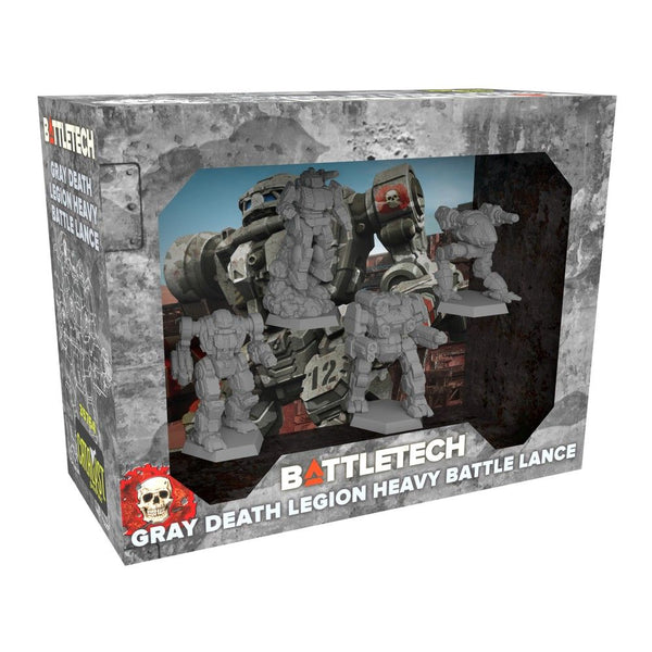 Battletech - BattleTech Gray Death Heavy Battle Lance - Pre-ORDER