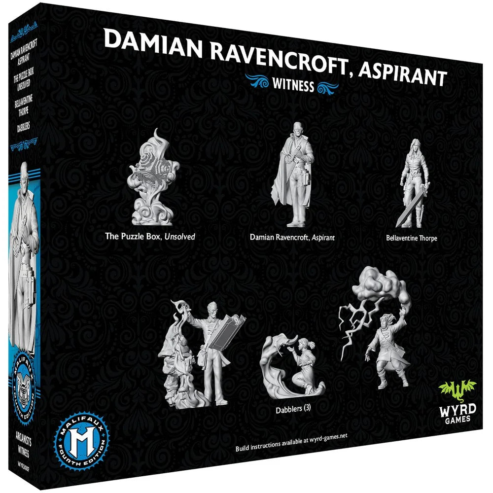 Wyrd Games: Malifaux: Arcanists: Damian Ravencroft - Aspirant