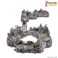 Dungeons & Lasers: Prismacast Pre-Painted Terrain - Demonic Caves Pre-Painted