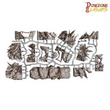 Dungeons & Lasers: Prismacast Pre-Painted Terrain - Demonic Caves Pre-Painted