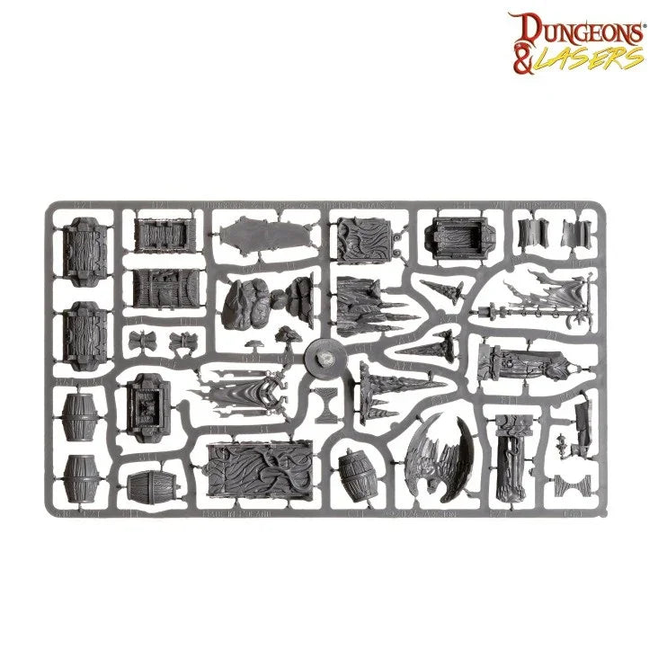 Dungeons & Lasers: Half-Height Walls - Demonic Caves