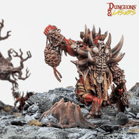 Dungeons & Lasers: Miniatures - Baef The Horned Demon