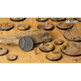 Gamers Grass - Battle Ready Bases - Deserts of Maahl - Round 32mm (x8)
