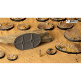 Gamers Grass - Battle Ready Bases - Deserts of Maahl - Oval 75mm (x3)
