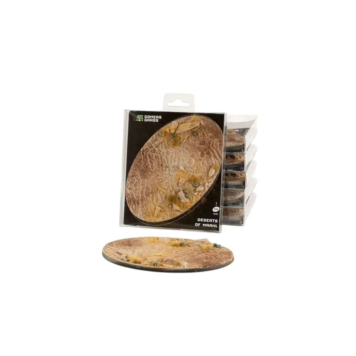 Gamers Grass - Battle Ready Bases - Deserts of Maahl - Oval 170mm