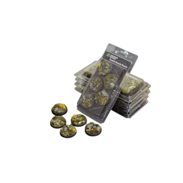 Gamers Grass - Battle Ready Bases - Highland - Round 40mm (x5)