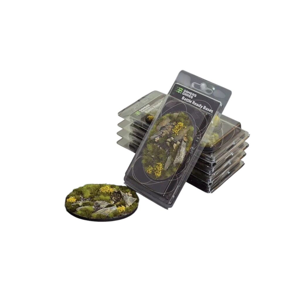 Gamers Grass - Battle Ready Bases - Highland - Oval 105mm (x1)