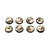 Gamers Grass - Battle Ready Bases - Winter - Round 28mm (x8)