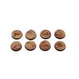 Gamers Grass - Battle Ready Bases - Badlands - Round 28mm (x8)